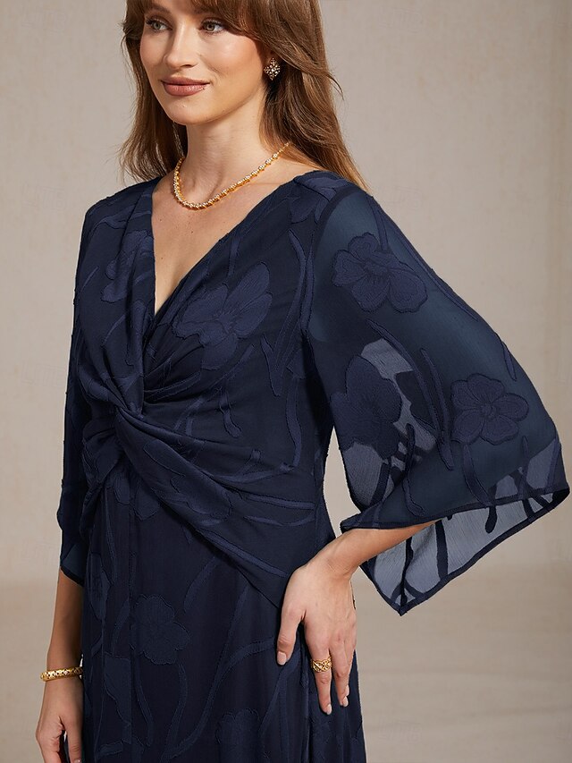 Women's Maxi Dress Chiffon Dress Elegant Daily Vacation