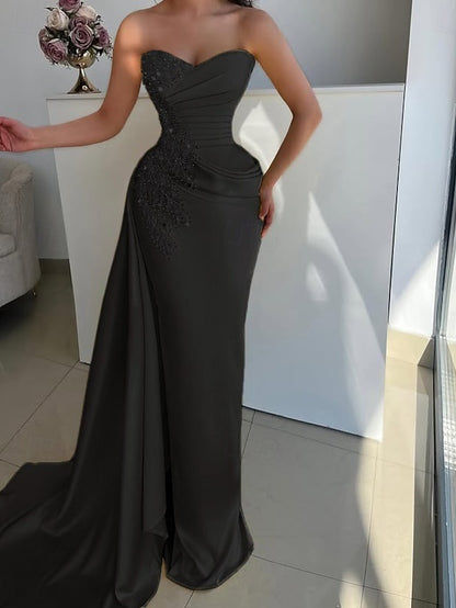 Elegant Trumpet Formal / Evening Gown Dress Mermaid Wedding