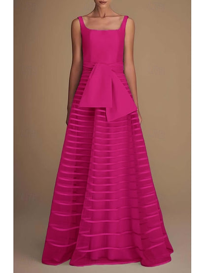 Elegant Performance Evening A-Line Formal Gown Dress Floor