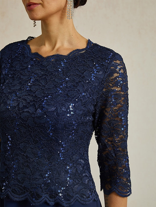 Women's Midi Dress A Line Dress Elegant Wedding Guest