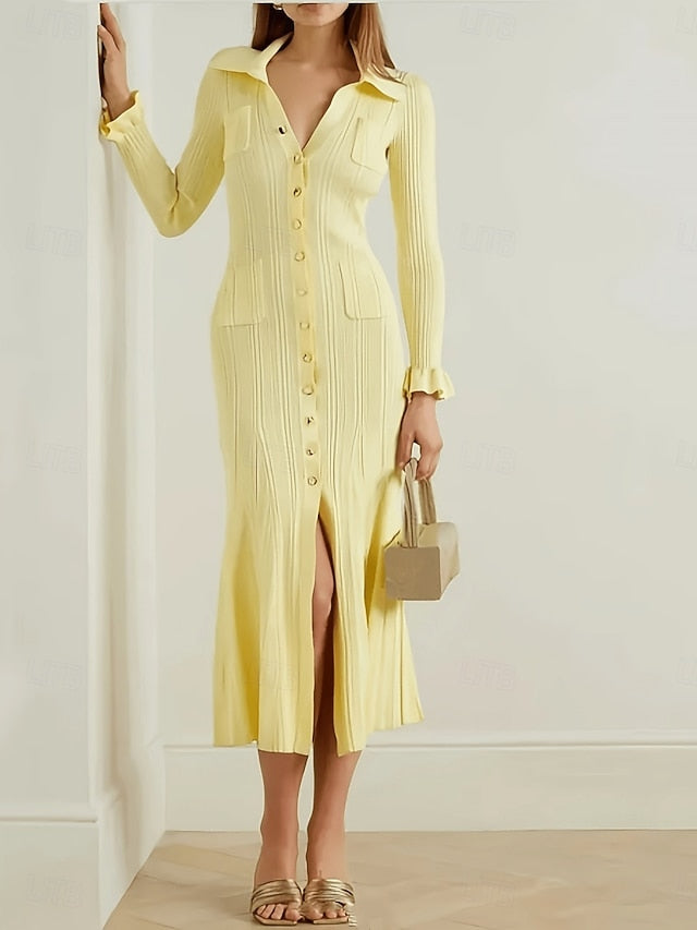 Women's Maxi Dress Sheath Dress Casual Daily Regular Fit