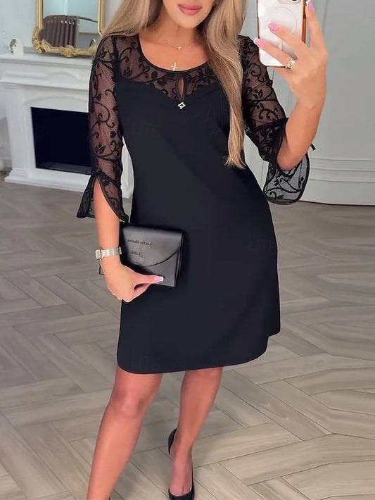 Women's Mini Dress Tulle Dress Work Dresses Semi Formal