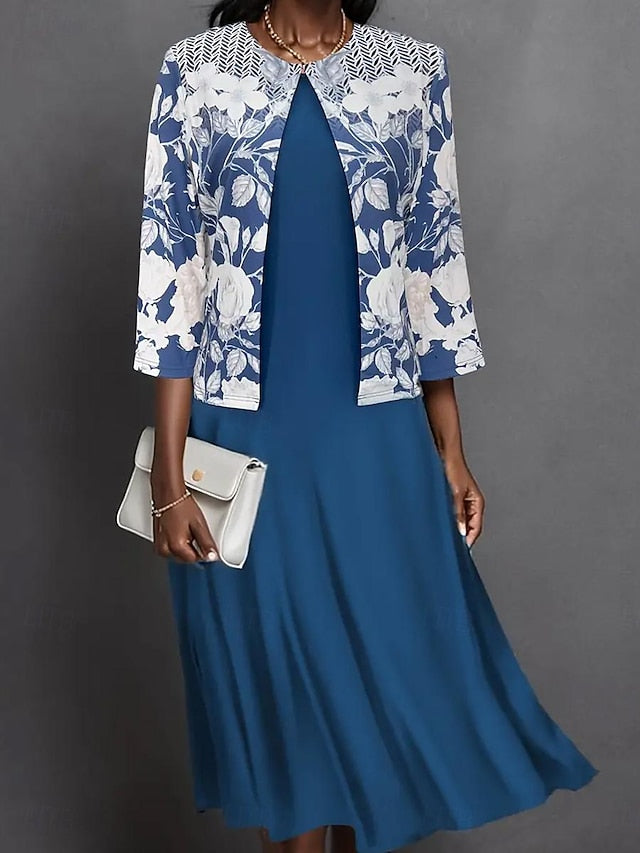 Women's Mini Dress Elegant Skirt Sets Skirt 3/4 Length