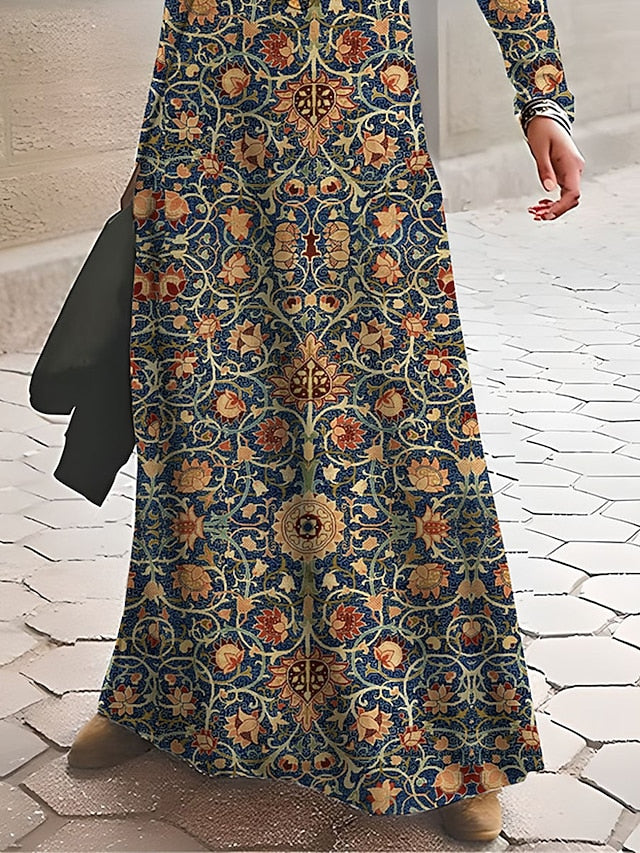 Women's Long Dress Maxi Dress Winter Dress A Line Dress