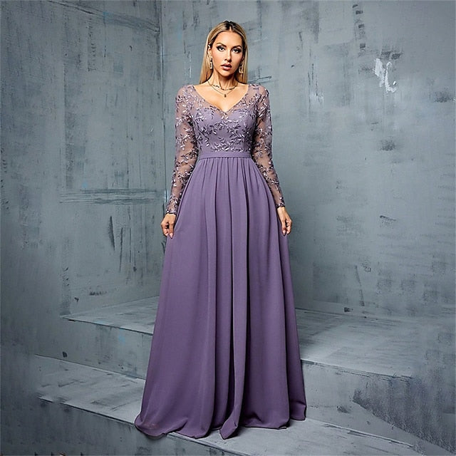 Dresses A-Line Dress Elegant Guest Quinceanera Wedding