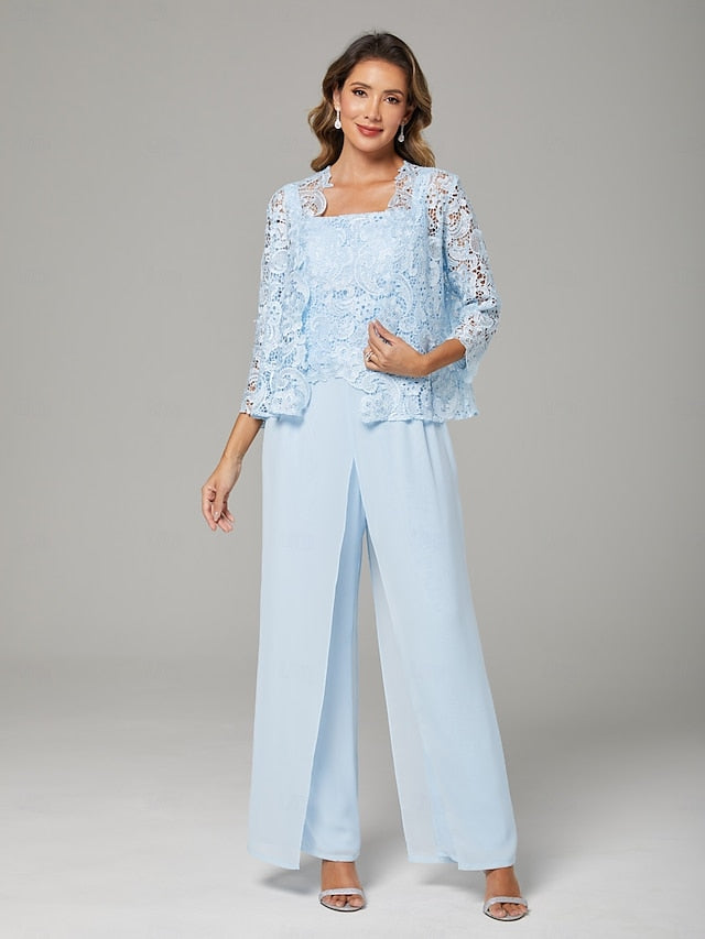 Formal Mother Pantsuit Piece the Dress Guest Bride 3 of Wedding