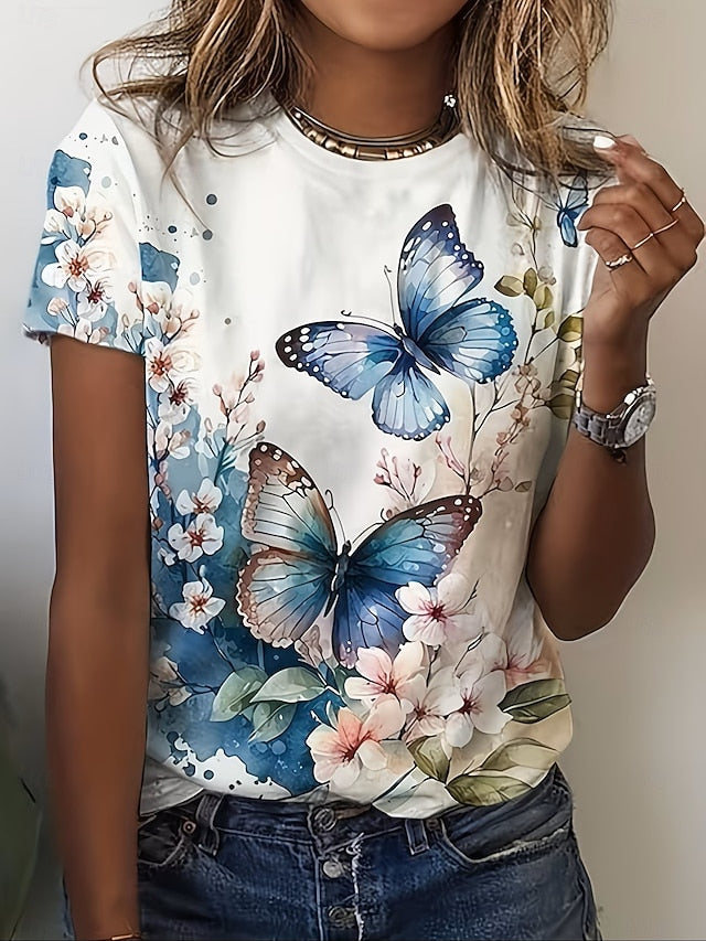 Women's T Shirt Graphic Animal Vintage Stylish Classic