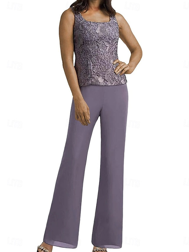 Mother Elegant Guest Dress Bride the Simple of Pantsuit Wedding