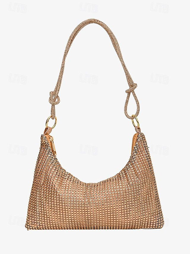 Elegant Women's Rhinestone – Evening Bag Handbag Shoulder