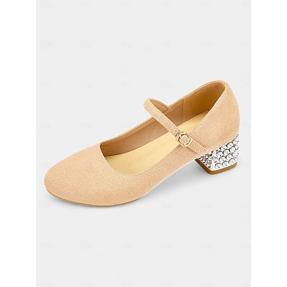 Jane Shoes Girls' Mary Women's Dance with Glitter and