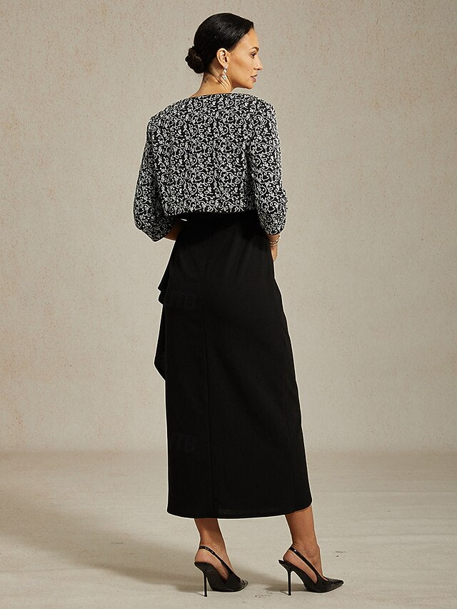 Women's Jacket Dress Sheath Dress Maxi Dress Elegant Formal