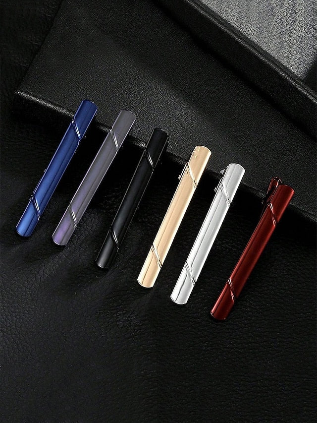 Clip Available Tie Colors Classic - Metal 7 Men's