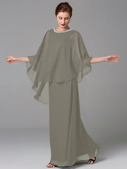 Elegant Plus the A-Line Wedding Size Bride of Guest Mother Dress