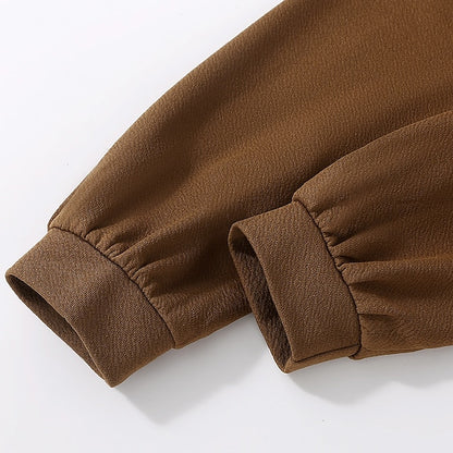 Suits 2 Set Kids Girls' Block Dress Pieces Color Long