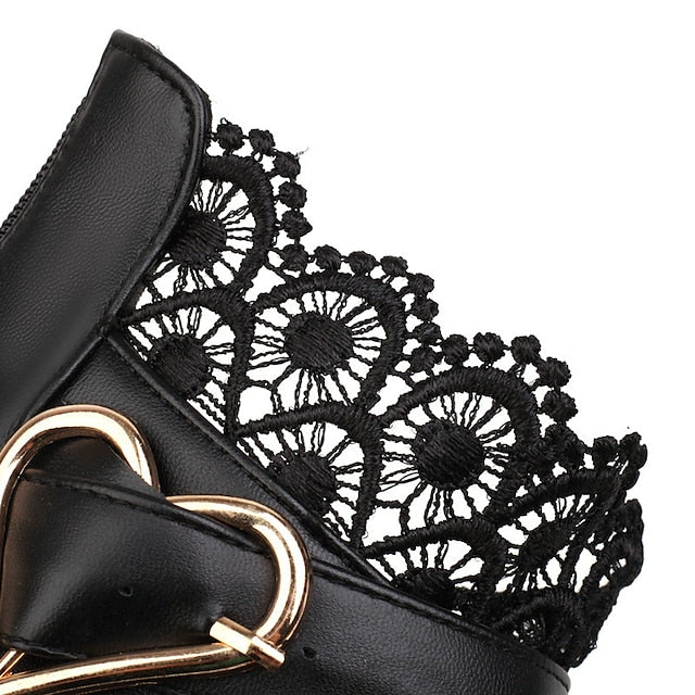 Ankle Women's – Wedding Bridal Lace-Up White Boots Shoes