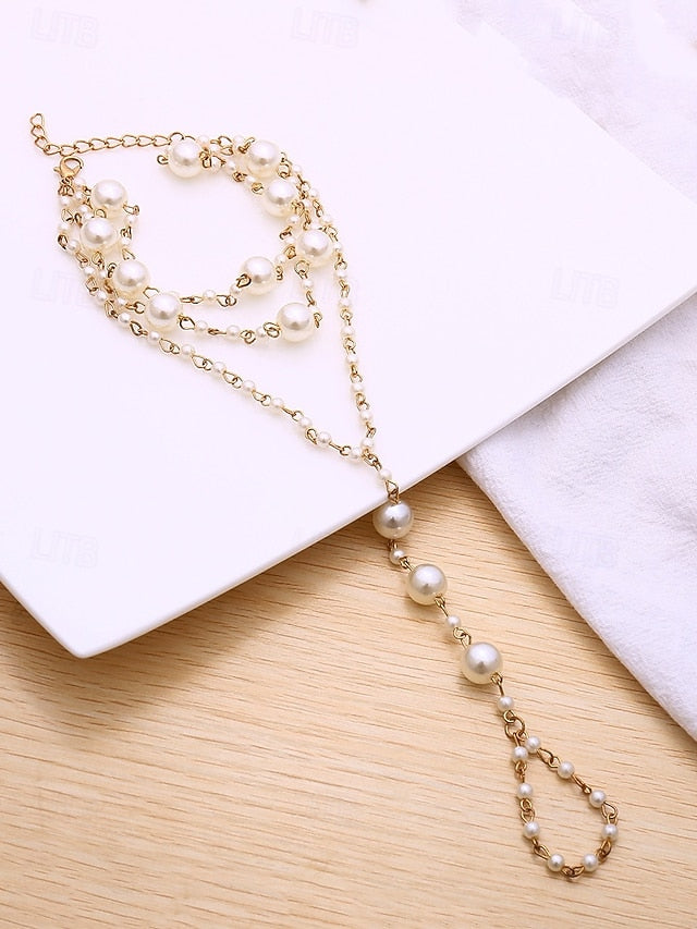 Foot Elegant Pearl – Ankle Bracelet Women's Chain