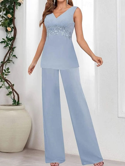 Mother Wedding Elegant Simple 3 of Piece V the Guest Bride Dress