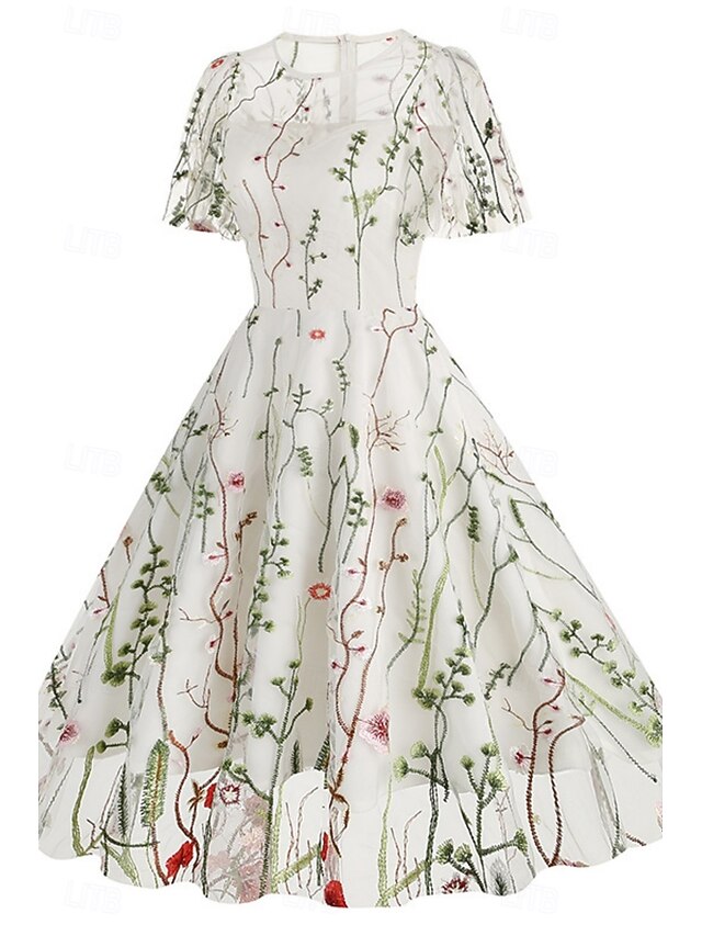 Women's Mini Dress A Line Dress Tulle Dress Elegant Party