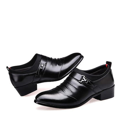 Slip-On Men's Faux White Elegant Fashion Loafers –