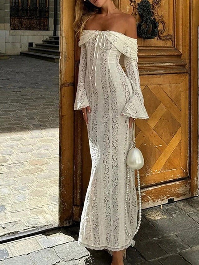 Women's Long Dress Maxi Dress Lace Dress Prom Dress Party