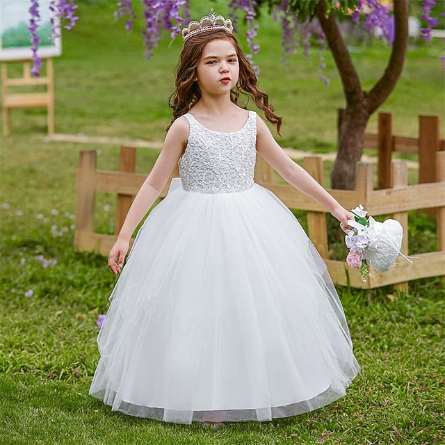 Flower Girl Dress Kid's Princess Girls'