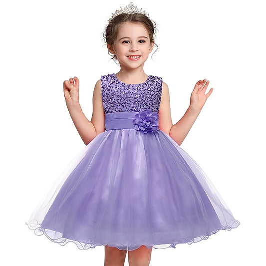 Party Girl Girls' Flower Wedding Dress