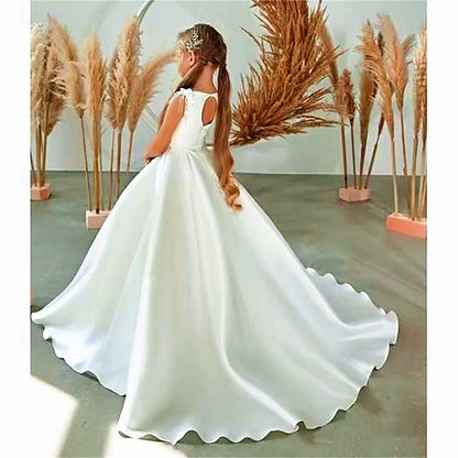 Communion Girls' Flower Dress First Girl Party