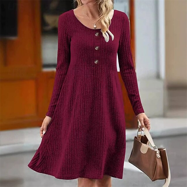 Women's Mini Dress Casual Dress Elegant Fashion Modern