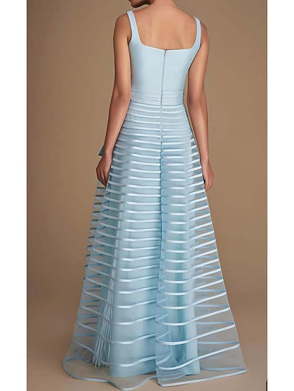 Elegant Performance Evening A-Line Formal Gown Dress Floor