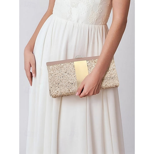 Clutches PU Tasche Polyester Schulter Damen Abend