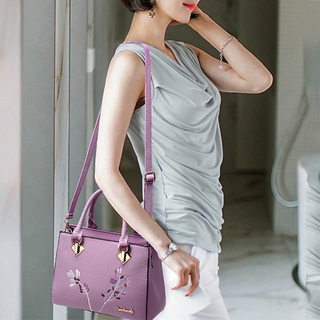 Tasche Schulter Damen Handtasche Crossbody PU