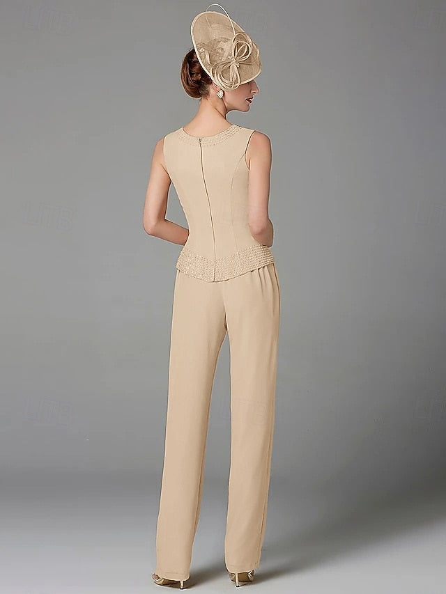of Beach Bride the 3 Mother Wedding Formal Pantsuit Piece