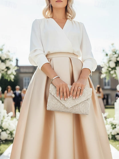 Lace Chain Women's Clutch Bag Evening Strap with