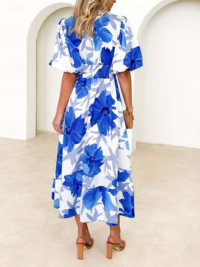 Women's Maxi Dress A Line Dress Casual Outdoor Going out