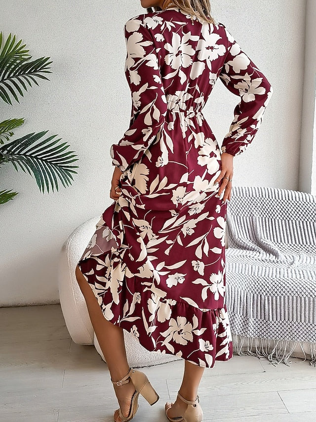 Women's Midi Dress Casual Dress Swing Dress A Line Dress