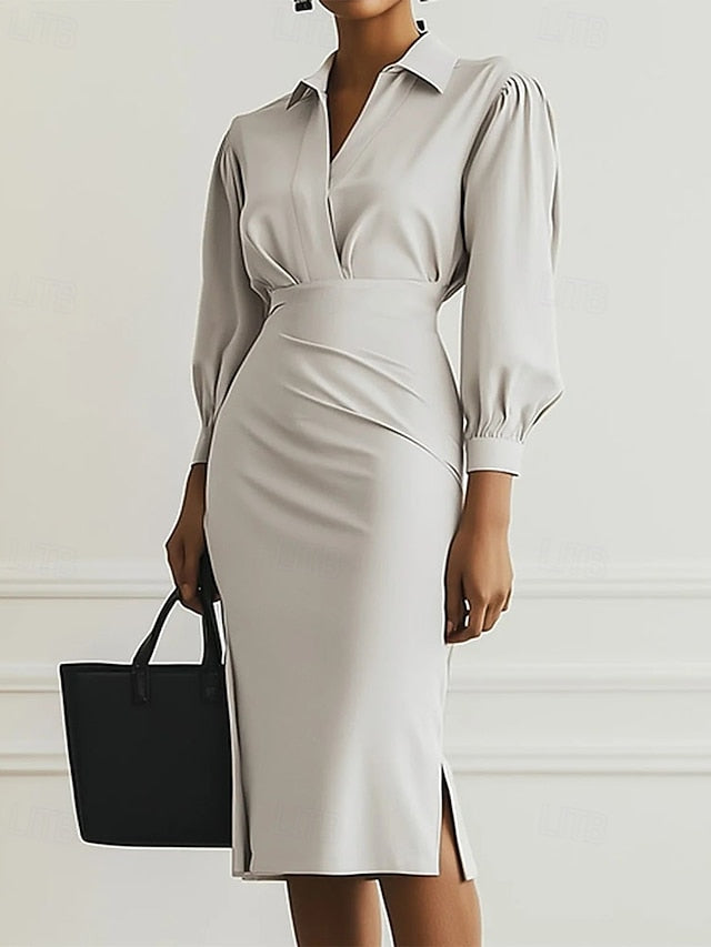 Women's Long Dress Maxi Dress Black Dress Sheath Dress