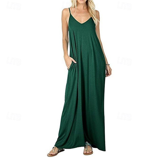Women's Long Dress Maxi Dress Casual Dress Slip Dress