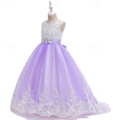 Kid's Girl Dress Girls' Princess Flower