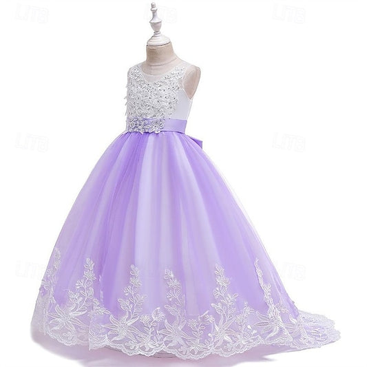 Kid's Girl Dress Girls' Princess Flower