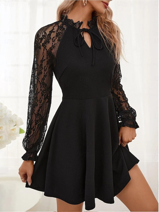 Women's Mini Dress Black Dress Cocktail Dress Blazer Dress