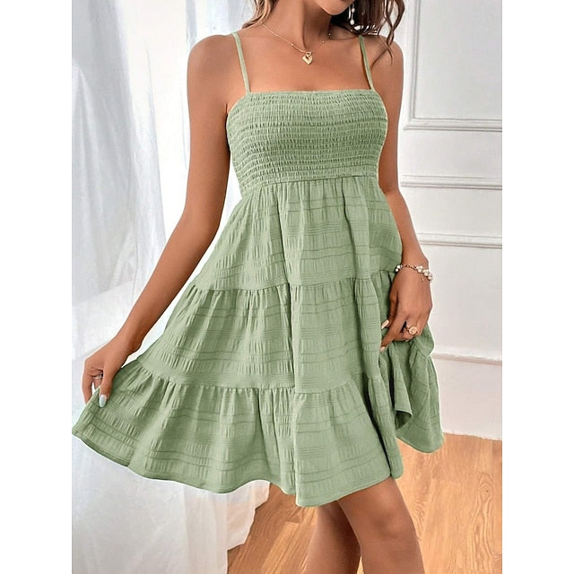 Women's Mini Dress Summer Dress Slip Dress Casual Daily