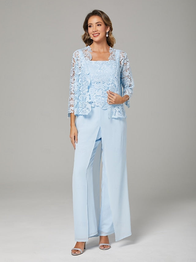 Formal Mother Pantsuit Piece the Dress Guest Bride 3 of Wedding