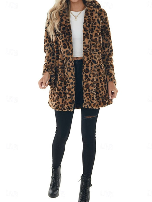 Women's Pockets Coat Warm with Breathable Winter Patchwork