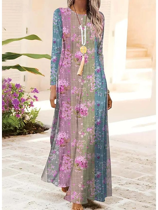 Women's Maxi Dress Shift Dress A Line Dress Party Casual