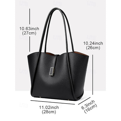 Leder Grün Tasche Tote Faux Damen