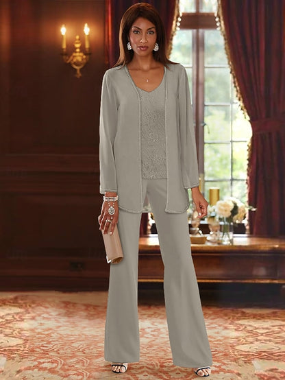 of Pantsuit Bride the Wedding Beach Piece 3 Formal Mother