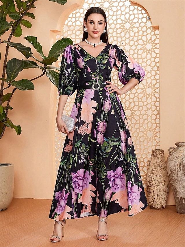 of the Length Neck Elegant V Mother Floor Dress Bride A-Line