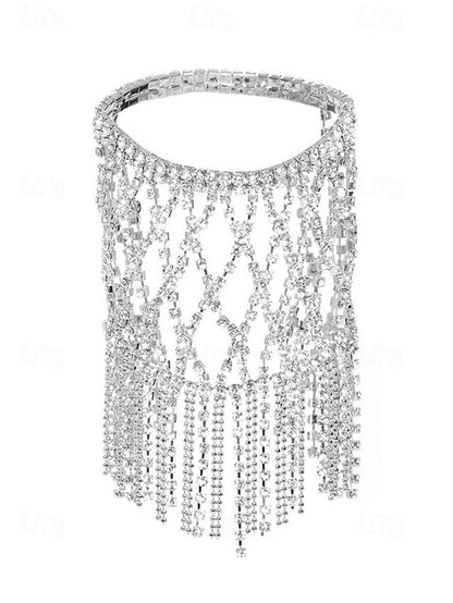 – Chain Women's Bracelet Crystal Hand Rhinestone Luxury