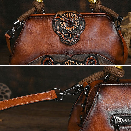 Sac à bandoulière Boston en PU pour femme