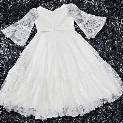 Formal Flower Girl Kid's Lace Girls' Dress